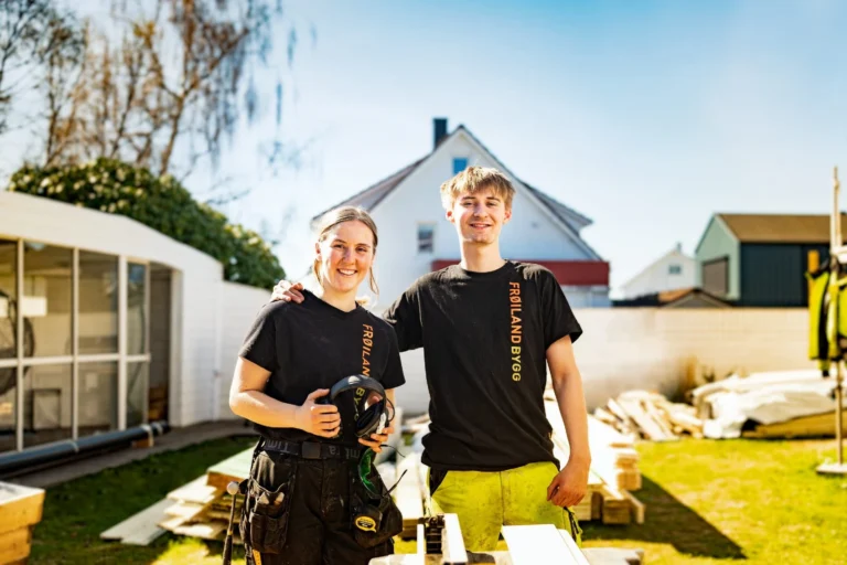 Kollegaer i Frøiland Bygg.
